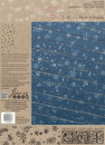 IOD Decor Stamp Flurry 12" x 12" by Iron Orchid Designs
