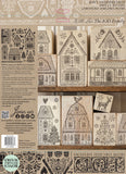 IOD Decor Stamp Gingerbread Lane 12" x 12" by Iron Orchid Designs