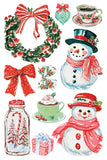 IOD Decor Transfer Darling Holiday 8"x12" 8-Pages Pad by Iron Orchid Designs