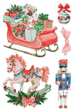 IOD Decor Transfer Darling Holiday 8"x12" 8-Pages Pad by Iron Orchid Designs