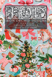 IOD Decor Transfer Darling Holiday 8"x12" 8-Pages Pad by Iron Orchid Designs