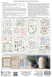 IOD Decor Transfer Emily Clare 8"x12" 8-Pages Pad by Iron Orchid Designs