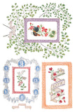 IOD Decor Transfer Emily Clare 8"x12" 8-Pages Pad by Iron Orchid Designs