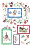 IOD Decor Transfer Emily Clare 8"x12" 8-Pages Pad by Iron Orchid Designs