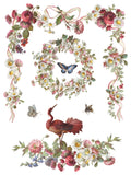 IOD Decor Transfer Madelein Madelyn 12"x16" 8-Pages Pad by Iron Orchid Designs
