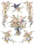 IOD Decor Transfer Madelein Madelyn 12"x16" 8-Pages Pad by Iron Orchid Designs