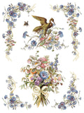 IOD Decor Transfer Madelein Madelyn 12"x16" 8-Pages Pad by Iron Orchid Designs