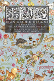 IOD Decor Transfer Bramblewood Diaries 8"x12" 8-Pages Pad by Iron Orchid Designs
