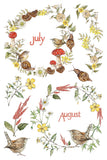 IOD Decor Transfer Bramblewood Diaries 8"x12" 8-Pages Pad by Iron Orchid Designs