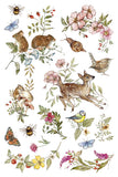 IOD Decor Transfer Bramblewood Diaries 8"x12" 8-Pages Pad by Iron Orchid Designs