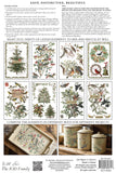 IOD Decor Transfer Winter's Calling 8"x12" 8-Pages Pad by Iron Orchid Designs