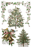 IOD Decor Transfer Winter's Calling 8"x12" 8-Pages Pad by Iron Orchid Designs