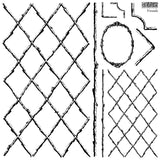 IOD Decor Stamp Veranda 12x12" Two Sheets by Iron Orchid Designs