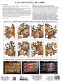 IOD Decor Transfer Joie Des Roses 12" X 16" 8 Pages Pad Joy De by Iron Orchid Designs