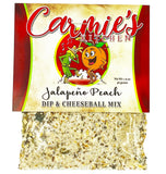 Carmie's Kitchen Japaleno Peach Dip & Cheeseball Mix