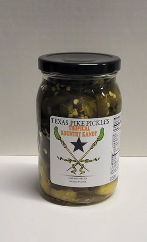 Texas Pike Pickles Kountry Kandy (pickled jalapenos)