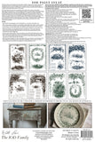 IOD Paint Inlay Little Lark 8"x12" Small Format 8 Pages by Iron Orchid Designs