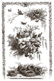 IOD Paint Inlay Little Lark 8"x12" Small Format 8 Pages by Iron Orchid Designs