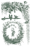 IOD Paint Inlay Little Lark 8"x12" Small Format 8 Pages by Iron Orchid Designs