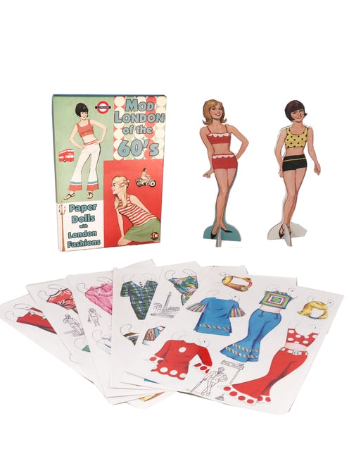 London Mod Paper Doll Box Set