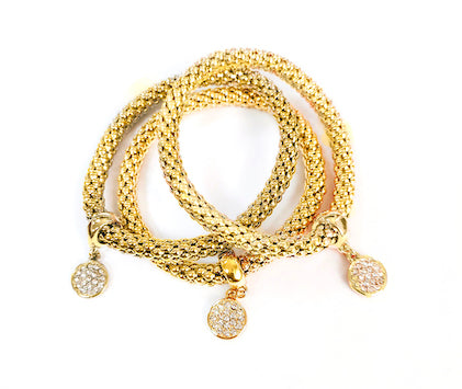 Meghan Browne Gina Gold Bracelet #GIN-GD