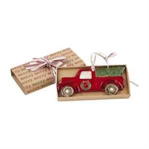 Christmas Truck Boxed Ornament