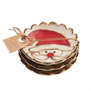 Christmas Santa Dipping Dishes Set of 3