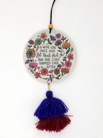 Natural Life Car Air Freshener Wise Girl