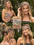 Natural Life Full Bandeau Headband- Mandala Folk