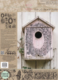 IOD Decor Stamp Nature's Etchings 12" x 12" by Iron Orchid Designs