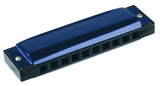 Neato Harmonica 10 Holes 4" Metal with Hinged Box