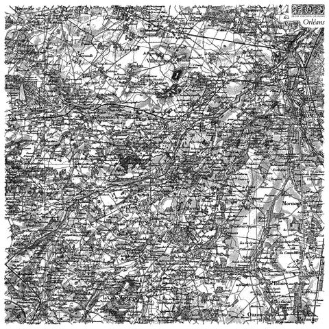 IOD Decor Stamp Orleans 12" x 12" by Iron Orchid Designs
