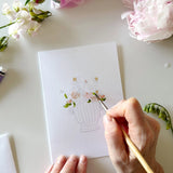 Emily Lex Studios Watercolor Paintable Notecards Bouquets