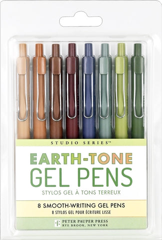 Peter Pauper Press Earth Tones Gel Pens