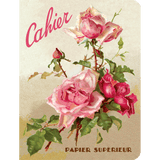 Laughing Elephant Notebook Pink Roses