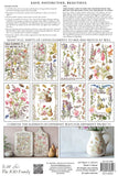 IOD Decor Transfer Primrose Isle 8"x12" 8-Pages Pad by Iron Orchid Designs