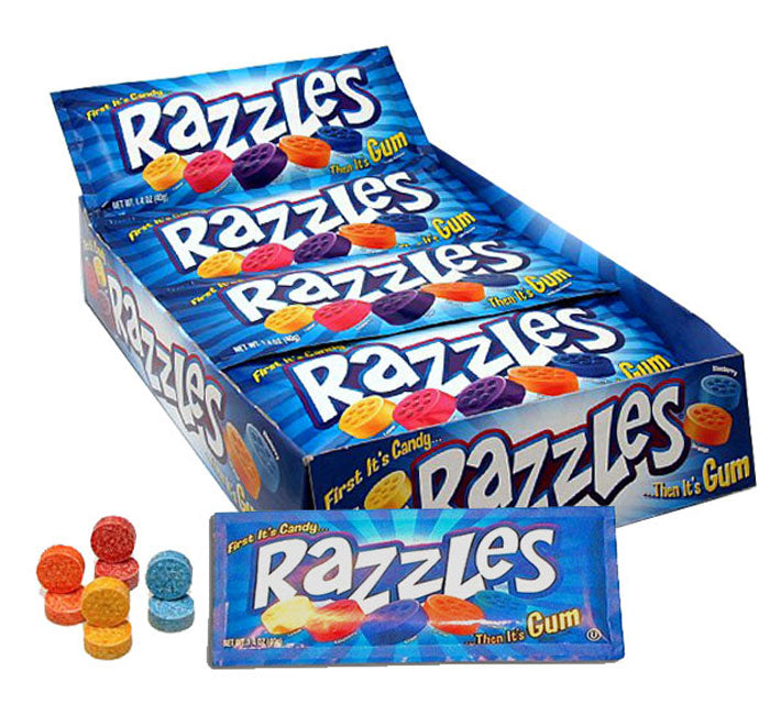 Vintage Style Candy Razzles Gum