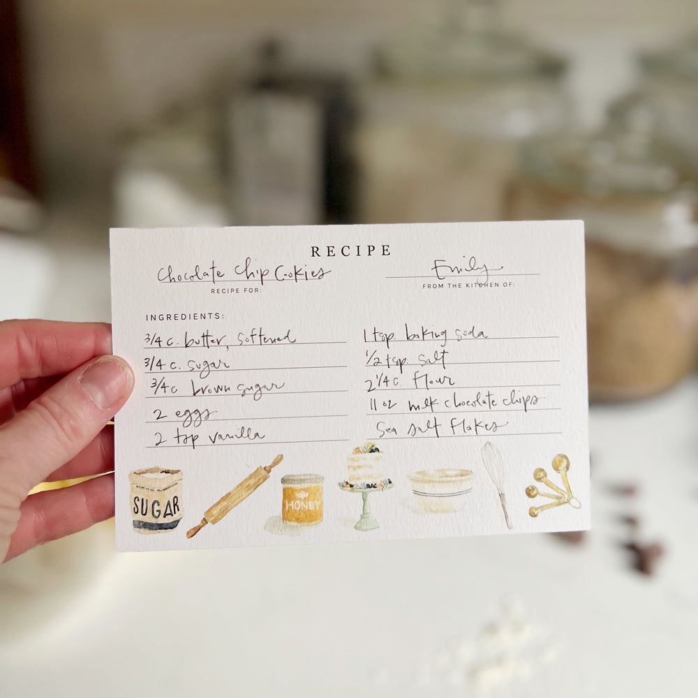 Emily Lex Studios Recipe Cards Baking