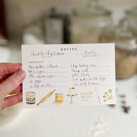Emily Lex Studios Recipe Cards Baking