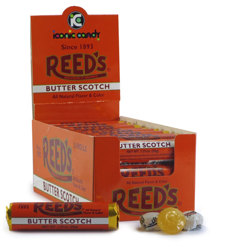 Vintage Style Candy Reed's Butterscotch 2 Rolls
