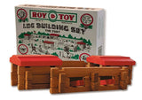 Roy Toy Build a Log Fort Set