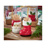 Santa's Boot Toothpick Holder