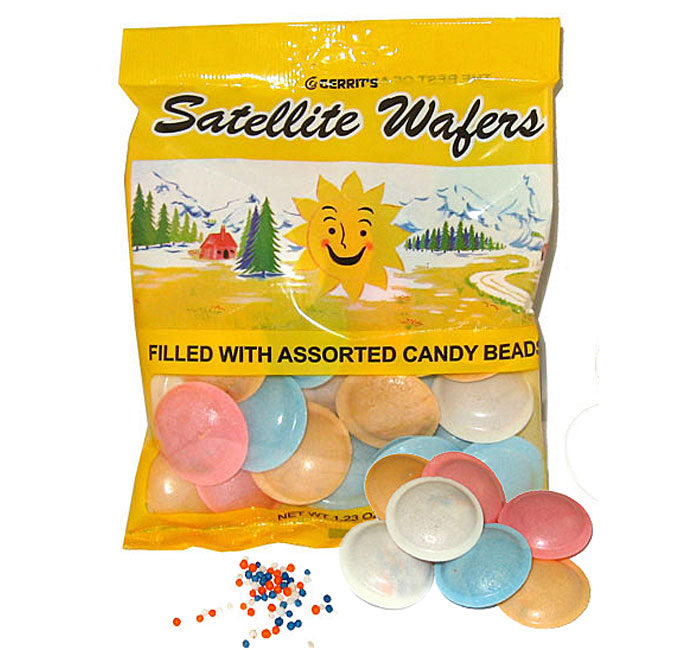 Vintage Style Candy Satellite Wafers