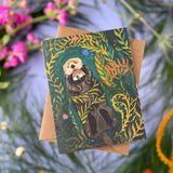 Tiny and Snail Sea Otter Mama & Baby Everyday Card