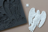 IOD Decor Mould Silent Night 6x10" by Iron Orchid Designs