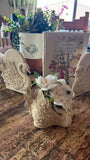 IOD Decor Mould Swans 6x10" by Iron Orchid Designs