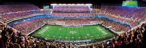 Texas A&M Aggies 1000 Piece Panoramic Puzzle