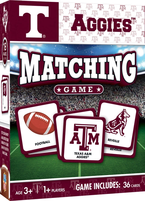 Texas A&M Aggies Matching Game