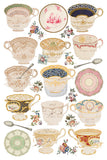 IOD Decor Transfer The Belgravia 8"x12" 8-Pages Pad by Iron Orchid Designs