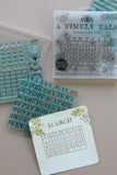 IOD Decor Stamp A Timely Tale 6"x6" Four Sheets with Case by Iron Orchid Designs